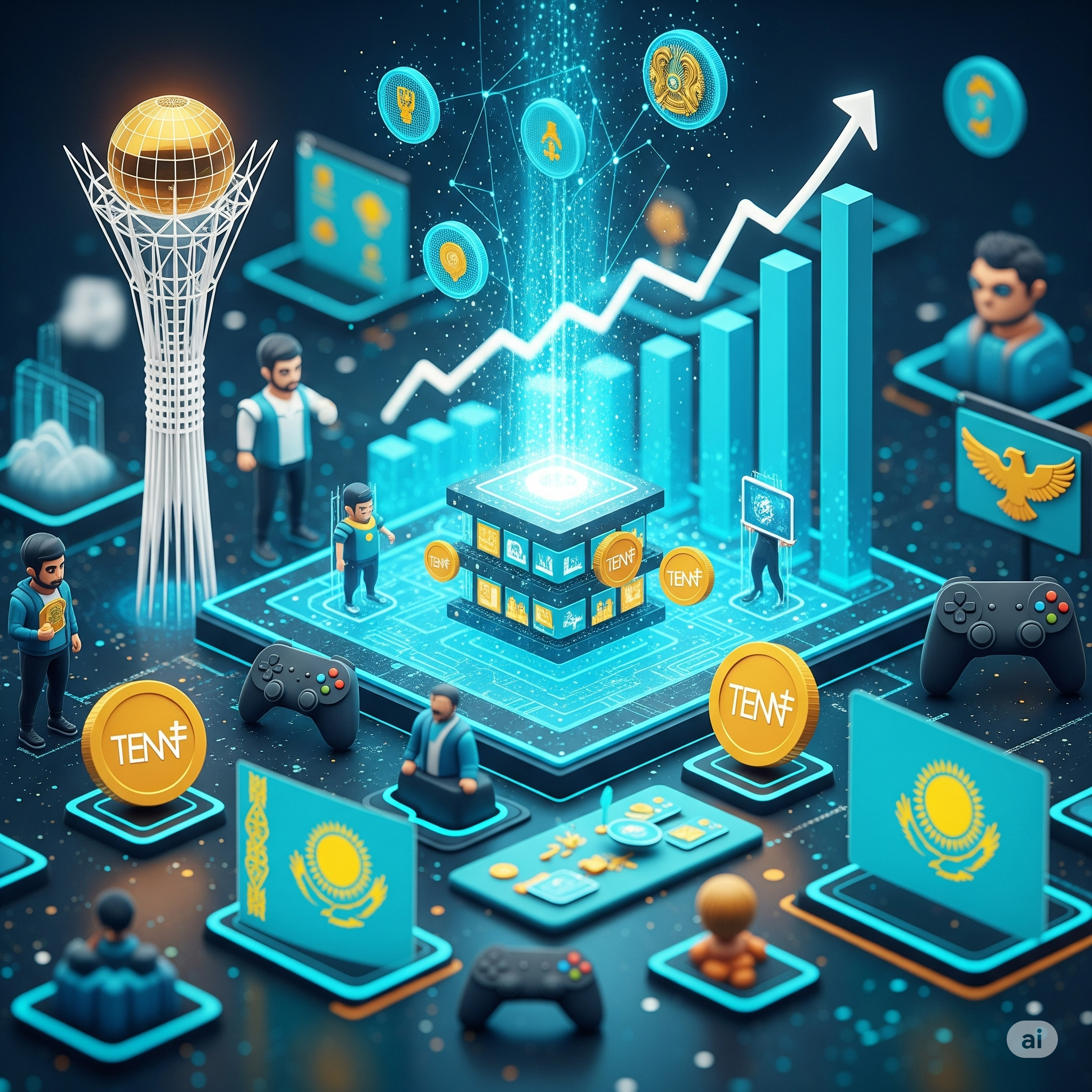 Потенциал GameFi индустрии в Казахстане
