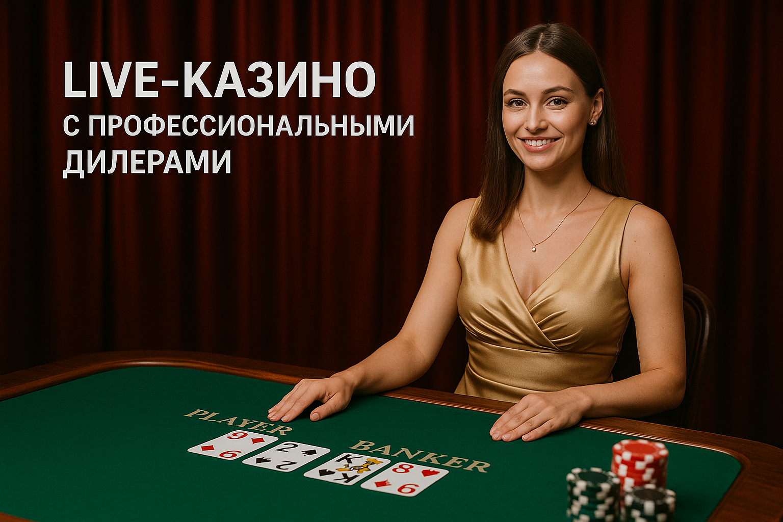 Live-казино с профессиональными дилерами
