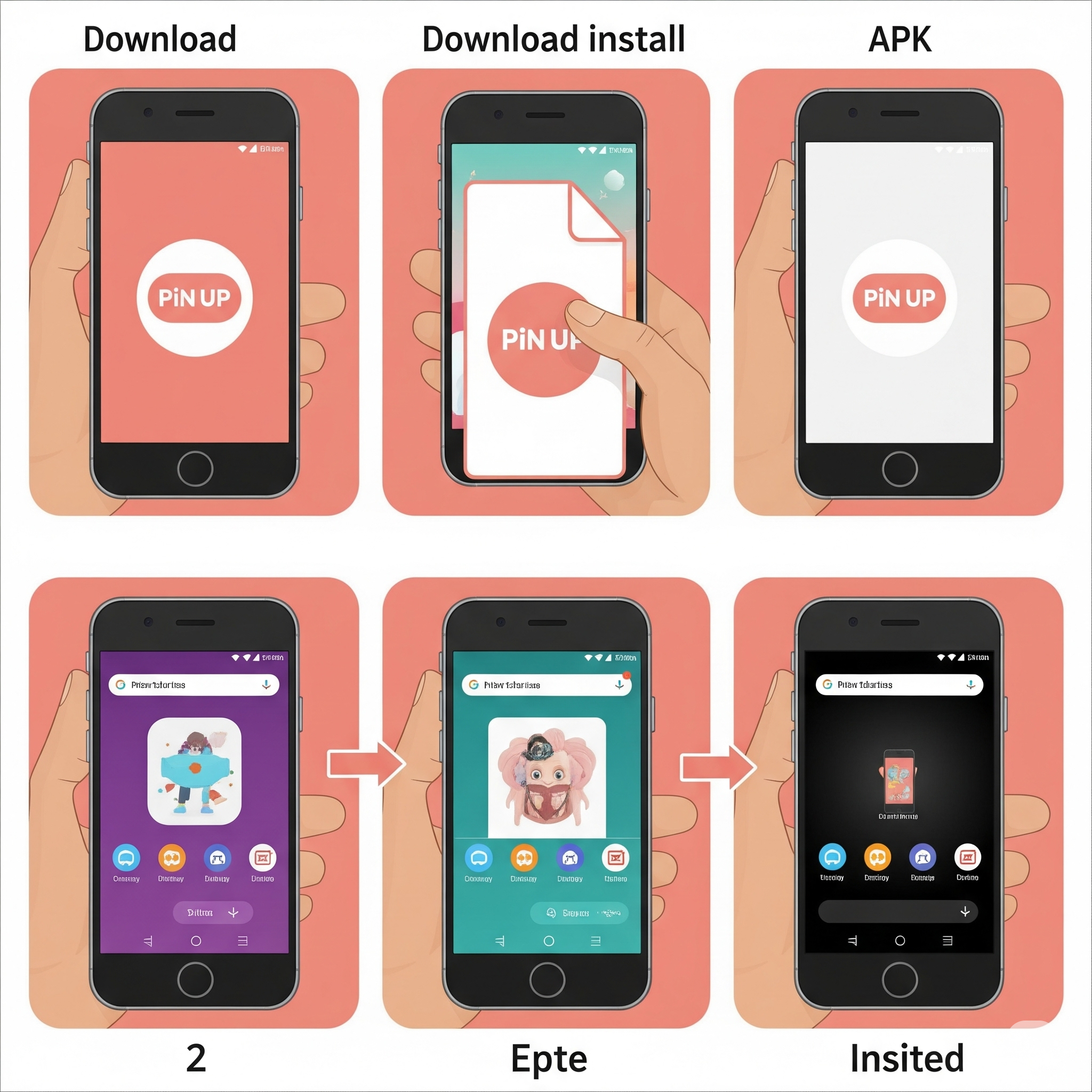 Установка Pin Up на Android - пошаговый процесс скачивания APK