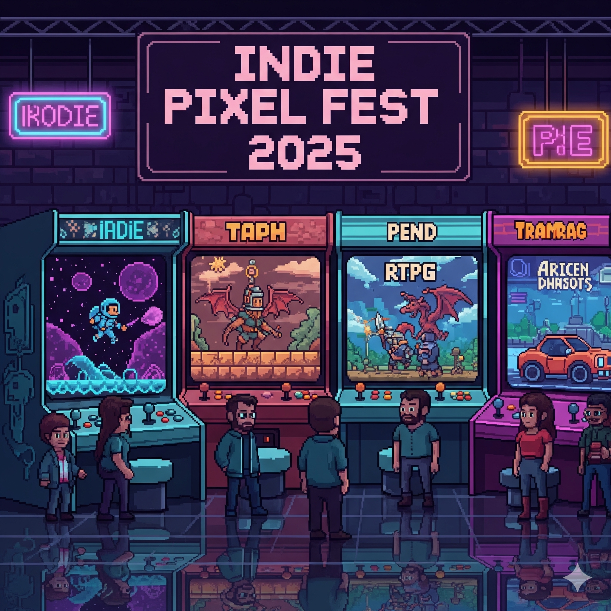 Пиксель-арт инди-игры 2025 года с ретро-эстетикой