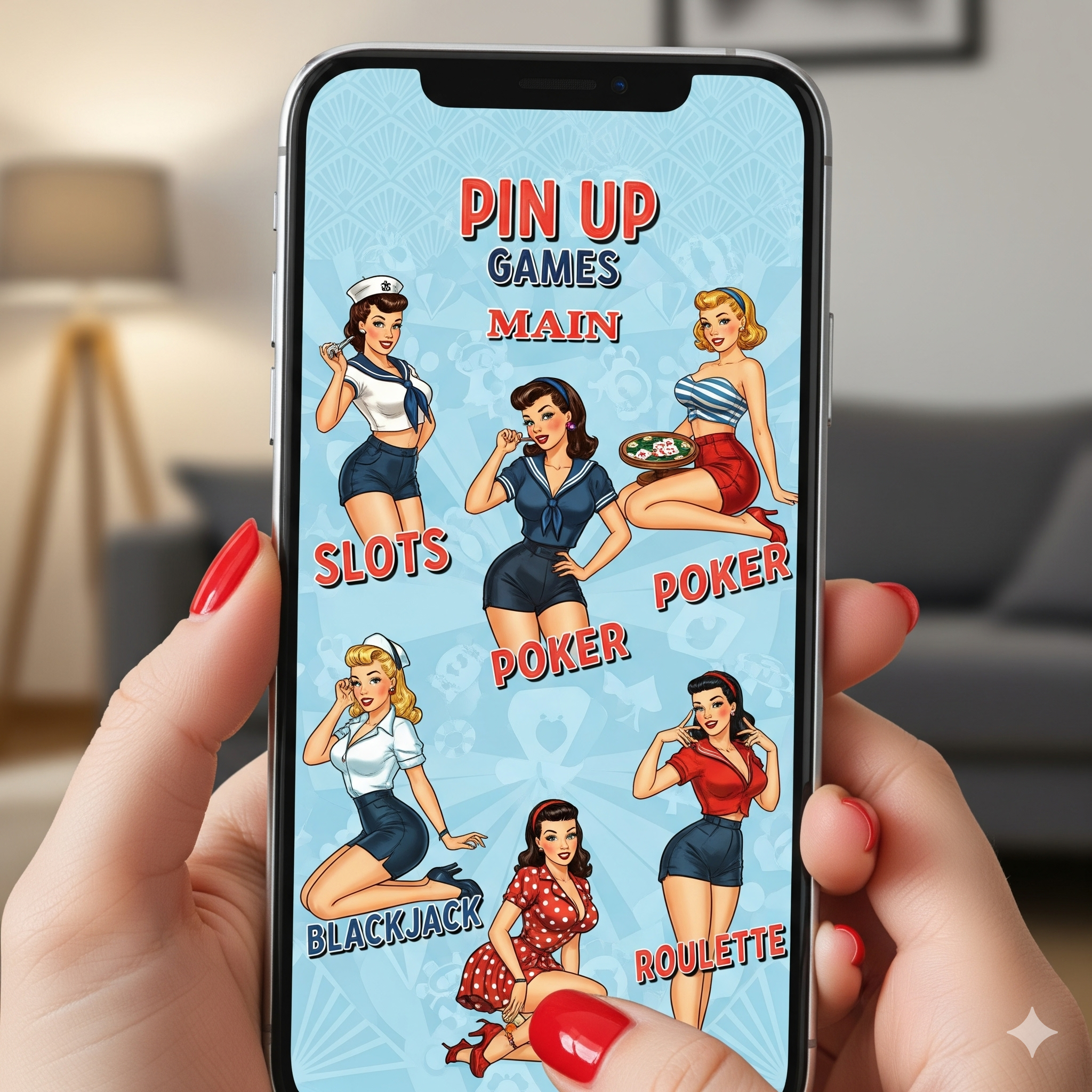 Мобильная версия Pin Up Games