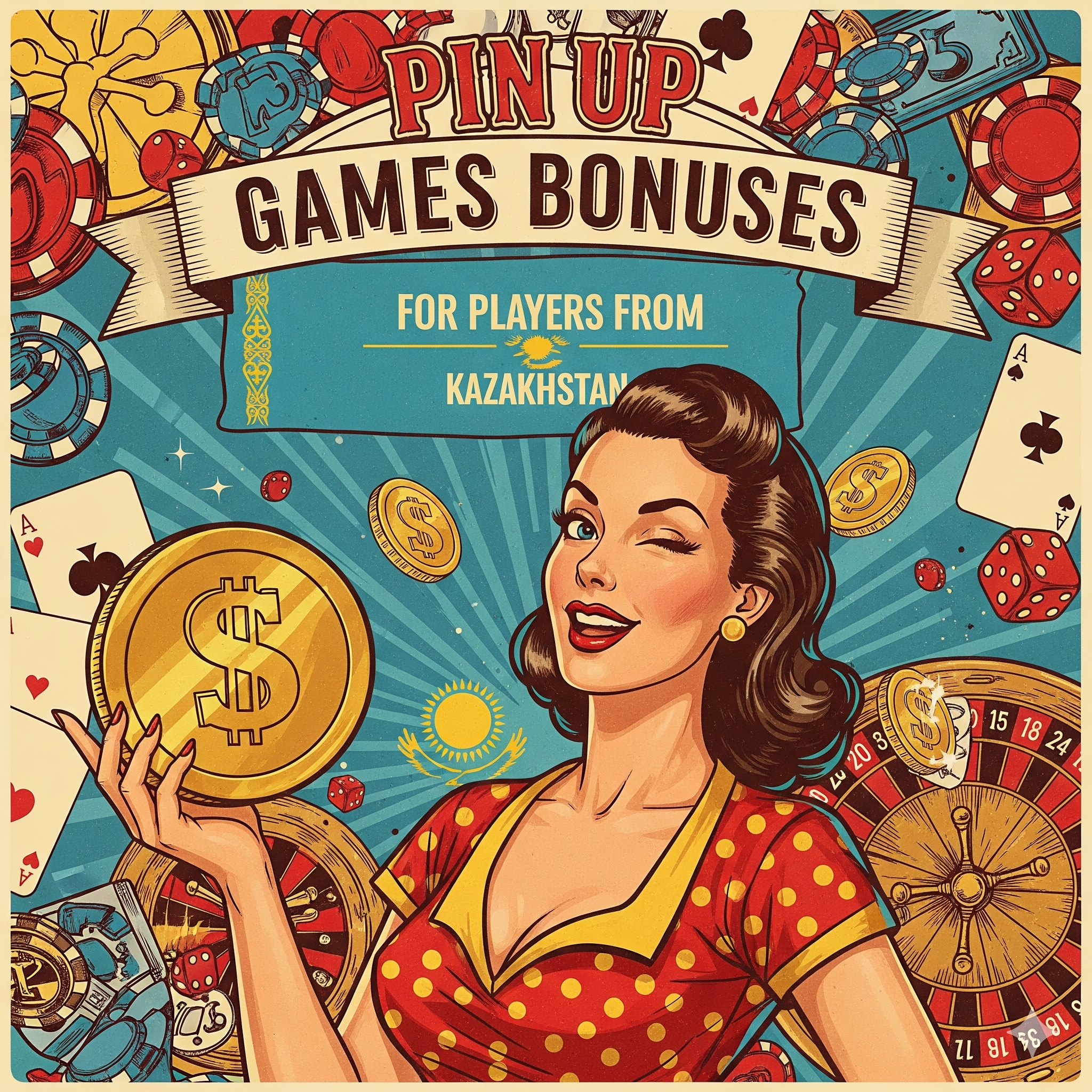 Бонусы Pin Up Games для игроков Казахстана