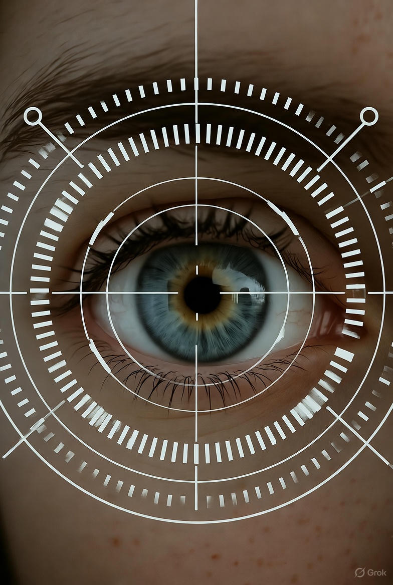 Схема работы eye-tracking технологии в играх