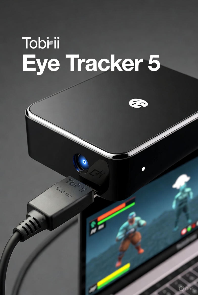 Tobii Eye Tracker 5 устройство для игр
